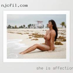 She is affectionate of Artesia, NM and tactile.